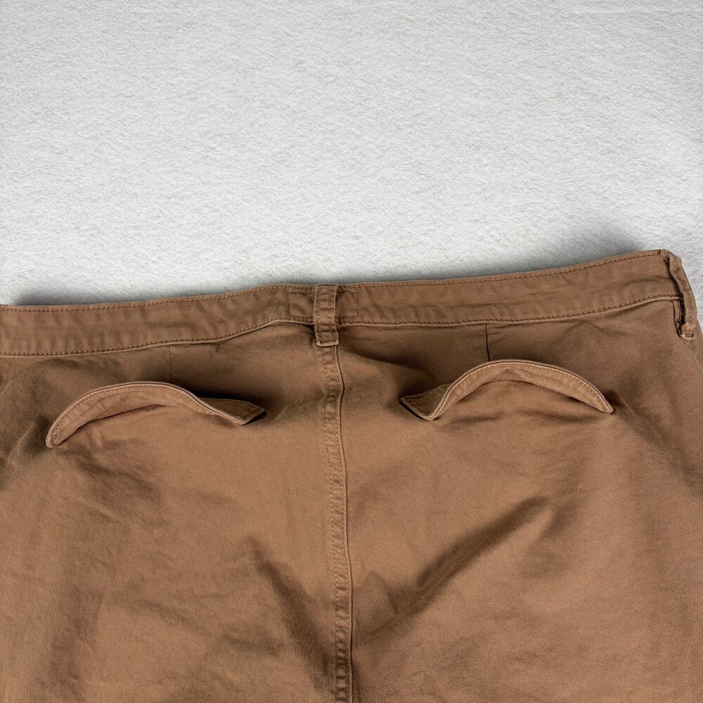 Torrid Feel The Fit Pants Women’s 16 Brown Mid Rise Slim Stretch Casual - Picture 5 of 9